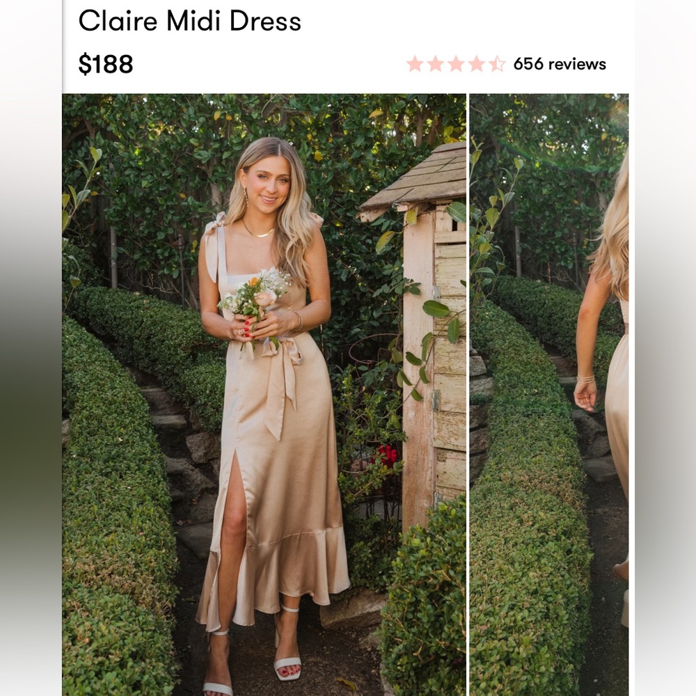 Show Me Your Mumu Claire Midi Dress
